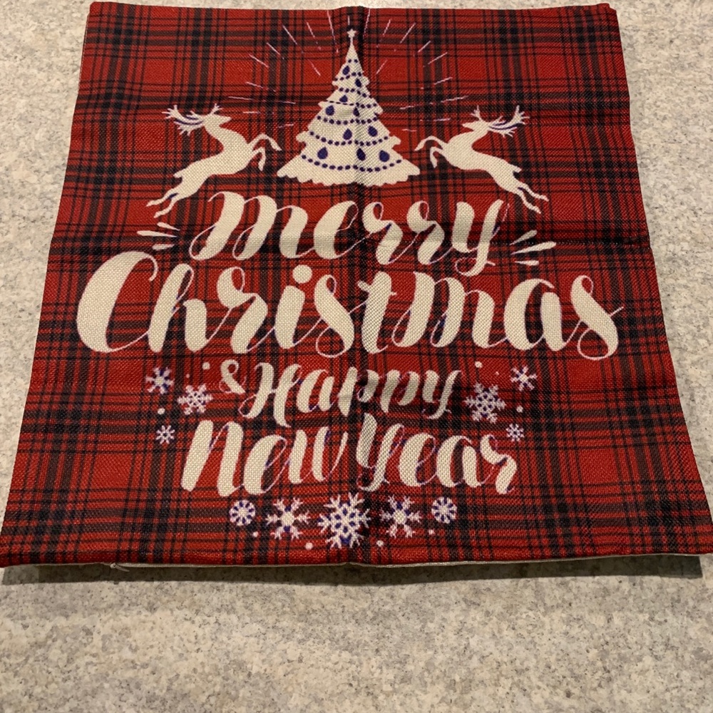 18x18 Burlap Pillow Case